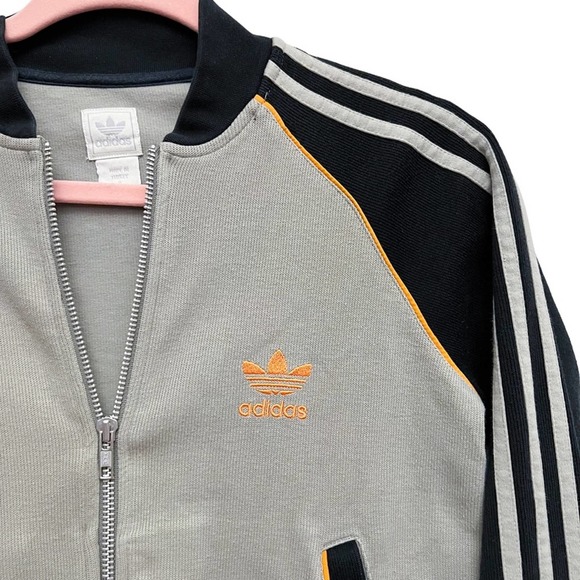 Vintage Adidas Neutral Full Zip Track Jacket Size Small - Picture 4 of 9